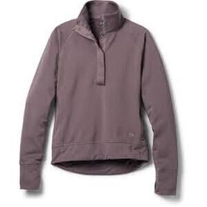 Mountain Hardwear Norse Peak Pullover Women’s XS Purple Fleece Snap